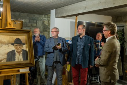 Wernisaż wystawy "Granatowe Góry" w Muzeum Magicznego Realizmu